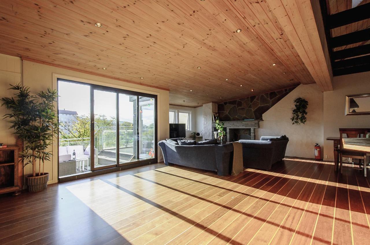 ברגן Spacious Penthouse With Grand Terrace מראה חיצוני תמונה